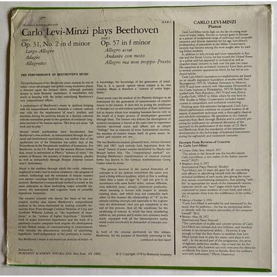 Classical Vinyl LP Albums: Beethoven, Corelli, Gliere, Strauss, Minzi, Rimsky