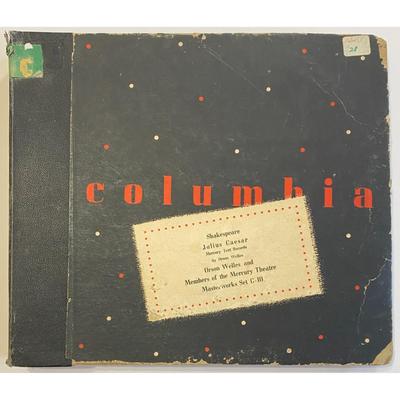 Orson Welles and Members Of The Mercury Theatre - Shakespeare / Julius Caesar