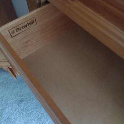 Broyhill Solid Wood Pine Armoire Media Center (No Contents)