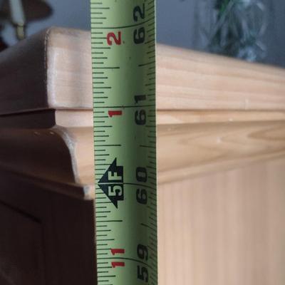 Broyhill Solid Wood Pine Armoire Media Center (No Contents)