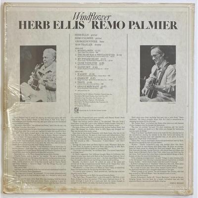 Herb Ellis & Remo Palmier Windflower Sealed 1978 Vinyl LP Latin Jazz Bossanova