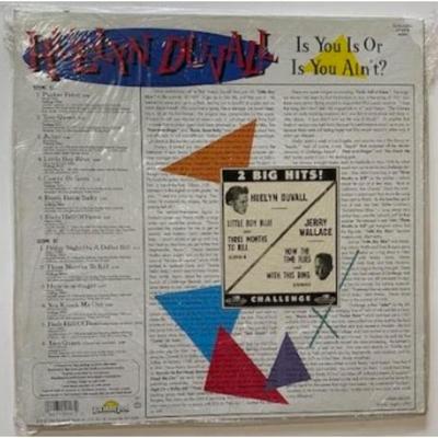 Huelyn Duvall Is You Is Or Is You Ain't? Sealed 1996 Vinyl LP Rockabilly
