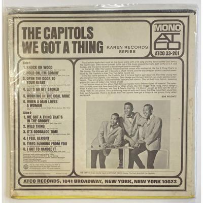 The Capitols We Got A Thing Sealed 1966 Vinyl LP Funk Soul Pop