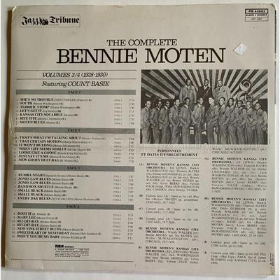 Jazz Vinyl LP Albums - Dizzy Gillespie, Count Basie, Erroll Garner, Bennie Moten