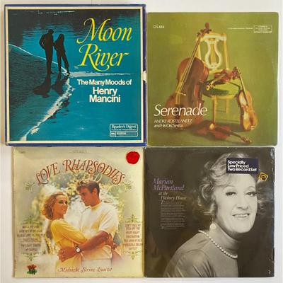 Jazz Sealed Vinyl LP Albums: Henry Mancini, Andre Kostelanetz, Marian McPartland