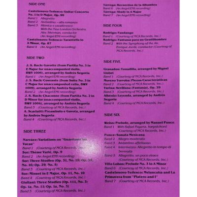 Classical Vinyl LP Albums: Bruckner, Vivaldi, Segovia, Verdi, Oistrakh, Solti