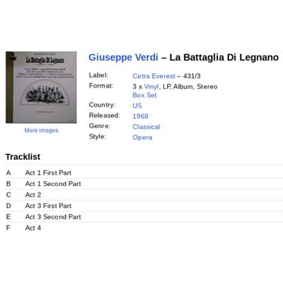 Classical Vinyl LP Albums: Bruckner, Vivaldi, Segovia, Verdi, Oistrakh, Solti