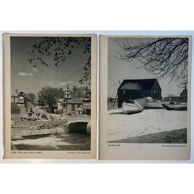 22 Vintage New Hampshire Pictures: Dartmouth, Lake Wiinepasuake, Church, Barn