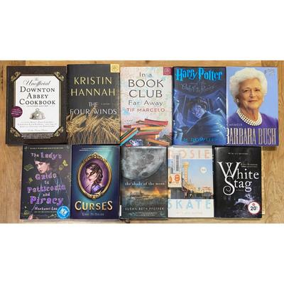 Hardcover Books Harry Potter Oprah Downton Abbey Pirates Mackenzie Lee Curses