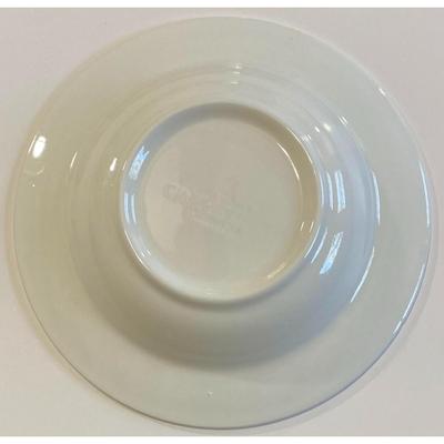 6 Quadrifoglio Blue & Yellow Leaf Pattern Bowls Made in Italy