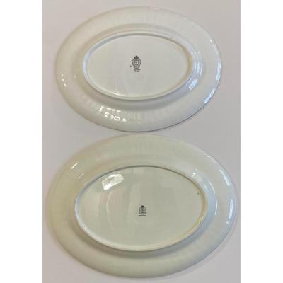Royal Worcester Fine Bone China Bacchanal Platters (13.5" & 15.5") England