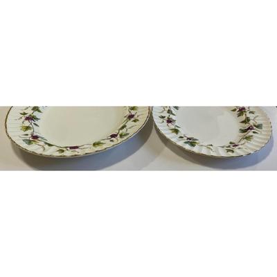 Royal Worcester Fine Bone China Bacchanal Platters (13.5" & 15.5") England