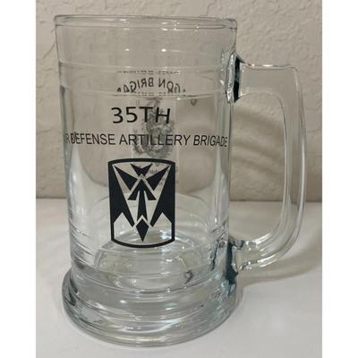 35th Air Defense Artillery Brigade Glass Mug Dragon Brigade 2009 Ball