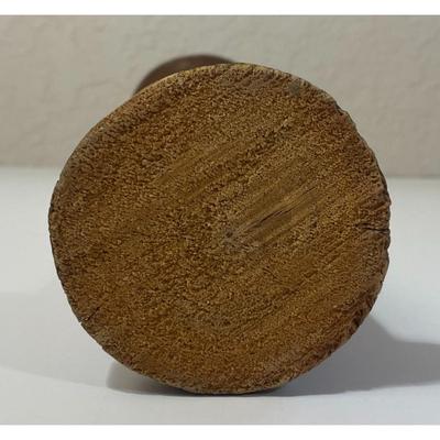 Vintage Carved Wooden Cowboy Figure Folk Art Boots Hat Bandana Americana Western