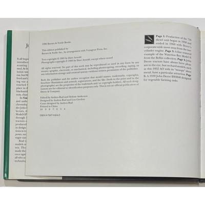 Farm Tractors History Of Tractor & Vintage John Deere Books American Legends