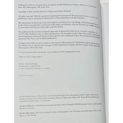 Farm Tractors History Of Tractor & Vintage John Deere Books American Legends