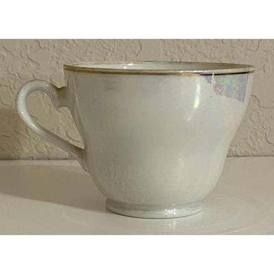 Vintage Astroworld Teacup & Saucer Houston Texas Six Flags Souvenir Cyclone