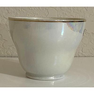 Vintage Astroworld Teacup & Saucer Houston Texas Six Flags Souvenir Cyclone