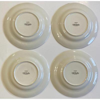 4 Noble Excellence Napa Valley 11" Dinner Plates Apples Pears Grapes