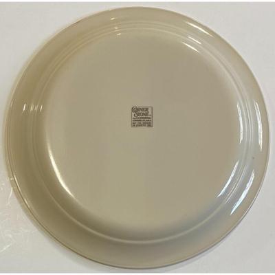 6 Vintage Corning Cornerstone 8.5" Salad Plates Floral Flower 1980s