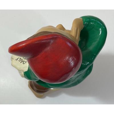 Vintage 1964 Ceramic Daily News Carrier Figurine Mid-Century Modern MCM 1960s