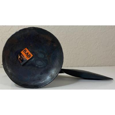 Vintage Black Metal Peacock SAS Made In India