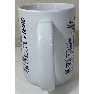 First Bank Texas Mug Cowboy Hat Cowgirl Boots Spurs Airplane Abilene Thailand