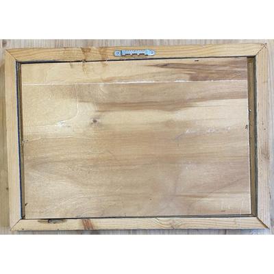 Mass Bros. Framed Wood Art Barn Farm Fence Rural Rustic Agriculture Livestock