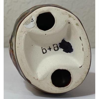 burton + Burton Autumn Harvest Angel Figurine Cornucopia Pumpkin Grapes Fall