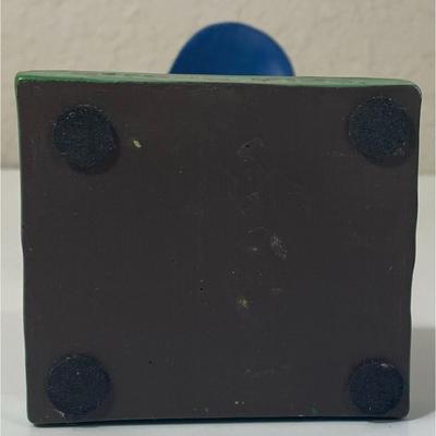 Vintage I Am A YMCA Kid Boy Bobblehead Baseball Strong Communities Blue Green