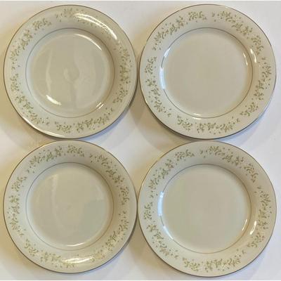 4 Vintage Berkeley House Heirloom 1035 Salad Plates Made In Japan