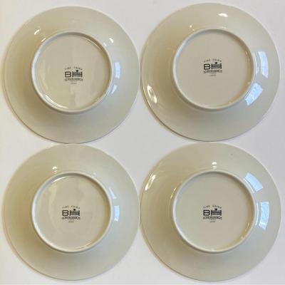 4 Vintage Berkeley House Heirloom 1035 Salad Plates Made In Japan