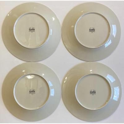 4 Vintage Berkeley House Heirloom 1035 Dinner Plates Made In Japan