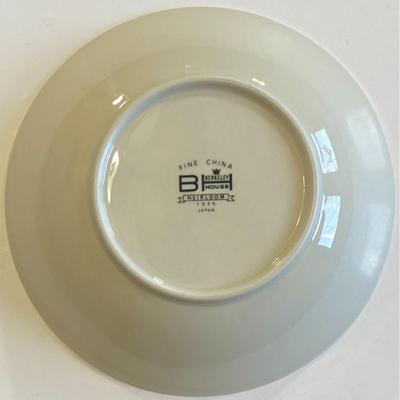 4 Vintage Berkeley House Heirloom 1035 Soup Bowls Made In Japan