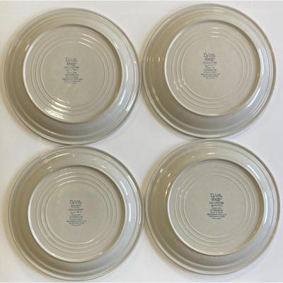 4 DeVille Capri 300 Collection Stoneware Dinner Plates Made In Japan Floral - A