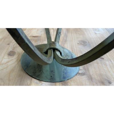 Vintage Wrought Iron Wall Sconce Candleholder - MISSING ONE LEAF