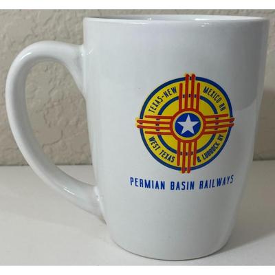 I Saw Santa On Permian Basin Railways Mug New Mexico West Texas Lubbock Dimmitt