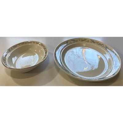 Harmony House Arlington Platter Serving Bowl Made USA By Hall China Dinnerware