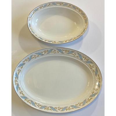 Harmony House Arlington Platter Serving Bowl Made USA By Hall China Dinnerware