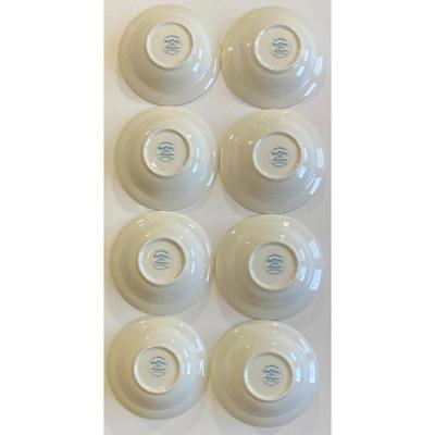 8 Harmony House Arlington Fruit Bowls Made U.S.A. By Hall China Fine Dinnerware