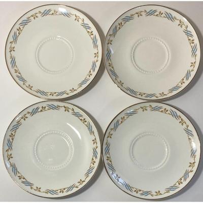 4 Harmony House Arlington Teacup & Saucer Sets Made In U.S.A. By Hall China