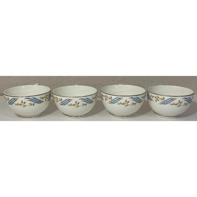 4 Harmony House Arlington Teacup & Saucer Sets Made In U.S.A. By Hall China