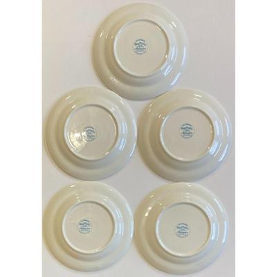 5 Harmony House Arlington Bread Plates Made U.S.A. By Hall China Fine Dinnerware
