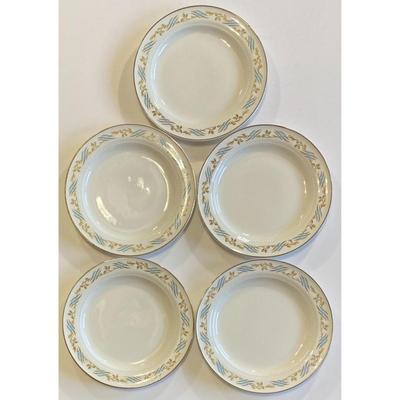 5 Harmony House Arlington Bread Plates Made U.S.A. By Hall China Fine Dinnerware