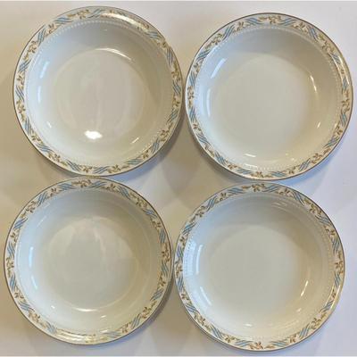 8 Harmony House Arlington Salad Plates Made U.S.A. By Hall China Fine Dinnerware