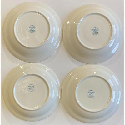 8 Harmony House Arlington Salad Plates Made U.S.A. By Hall China Fine Dinnerware