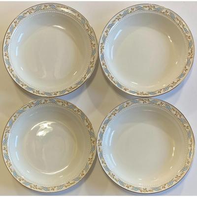 8 Harmony House Arlington Salad Plates Made U.S.A. By Hall China Fine Dinnerware