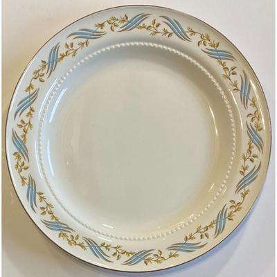 4 Harmony House Arlington Dinner Plates Made USA Hall China Fine Dinnerware - A