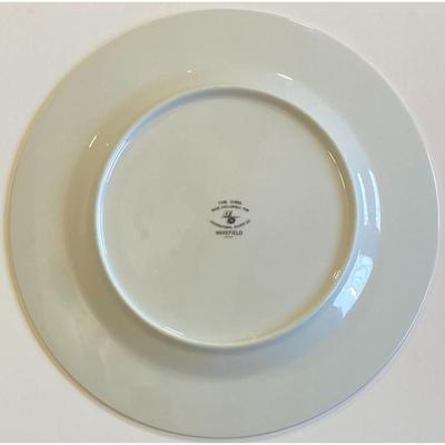 4 International Silver Wakefield Dinner Plates Japan Mid-Century Modern MCM - A