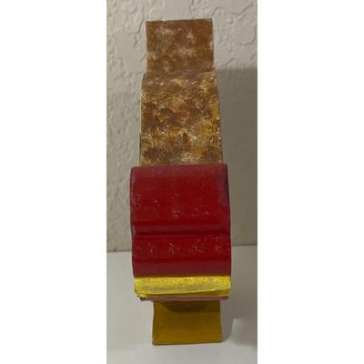 Wood Hand Carved Hand Painted Rooster Farm Barnyard Chicken Hen Farmer Americana